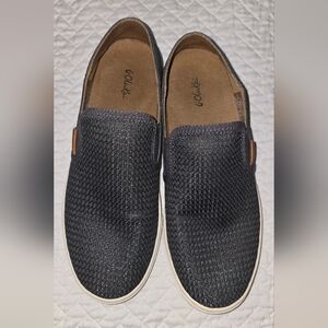 OLUKAI Textured Slip-On Loafers